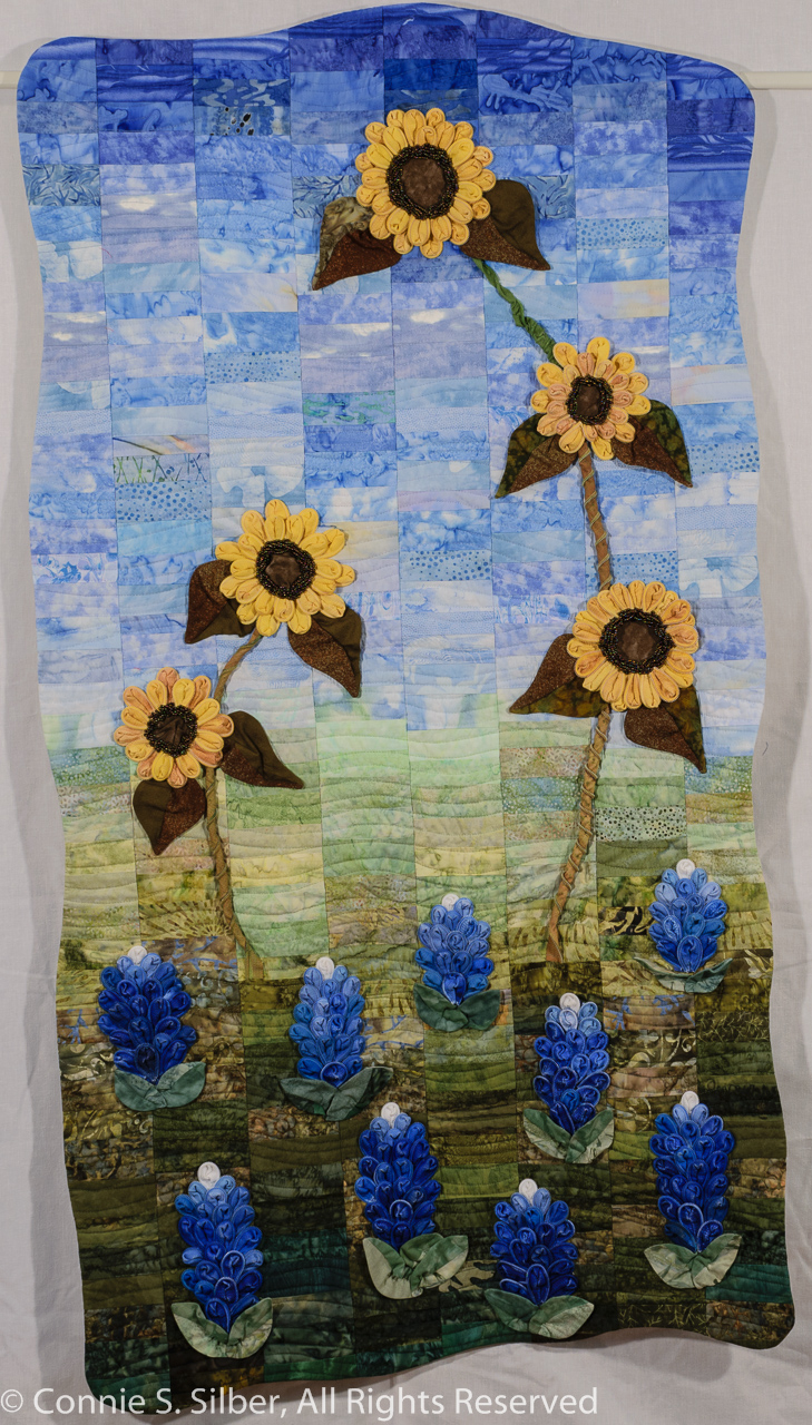 Sunflowers and Bluesbonnets
